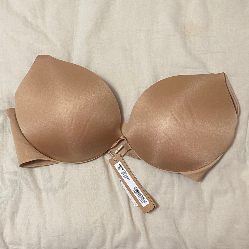 Skims Ultimate Push Up Plunge Bra - 34 D Clay